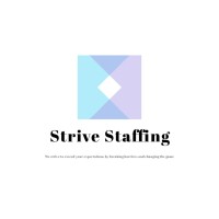 Strive Staffing logo, Strive Staffing contact details