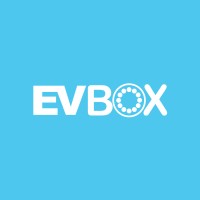 EVBox logo, EVBox contact details