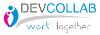 DevCollab logo, DevCollab contact details