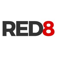 RED-8 logo, RED-8 contact details