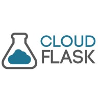 CloudFlask logo, CloudFlask contact details