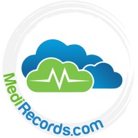 MediRecords logo, MediRecords contact details