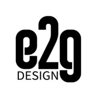 e2g Design logo, e2g Design contact details