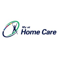 My at Home Care logo, My at Home Care contact details