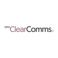 GFM ClearComms logo, GFM ClearComms contact details