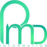 PMD Information logo, PMD Information contact details