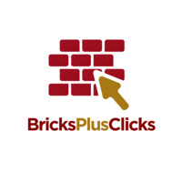 Bricks Plus Clicks logo, Bricks Plus Clicks contact details