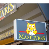 MAXILIVRES logo, MAXILIVRES contact details