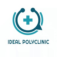 Ideal Polyclinic logo, Ideal Polyclinic contact details