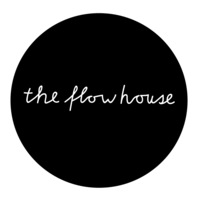 The Flow House logo, The Flow House contact details