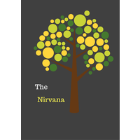 The Nirvana logo, The Nirvana contact details