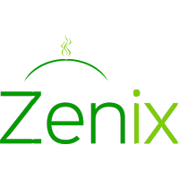 ZENIX logo, ZENIX contact details