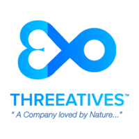 Threeatives logo, Threeatives contact details