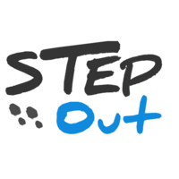 Step'Out logo, Step'Out contact details