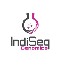 IndiSeq Genomics logo, IndiSeq Genomics contact details