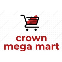 crown mega mart logo, crown mega mart contact details