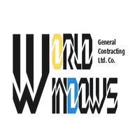 world windows general contracting company logo, world windows general contracting company contact details