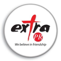 Extra PR logo, Extra PR contact details