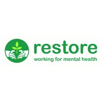 Restore: Working for Mental Health logo, Restore: Working for Mental Health contact details