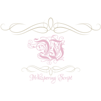 Whispering Script logo, Whispering Script contact details