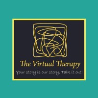 The Virtual Therapy logo, The Virtual Therapy contact details