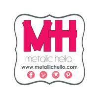 Metallic Hello logo, Metallic Hello contact details