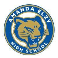 Amanda Elzy High School logo, Amanda Elzy High School contact details