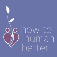 How to Human Better logo, How to Human Better contact details