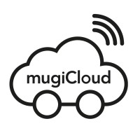 mugiCloud® logo, mugiCloud® contact details