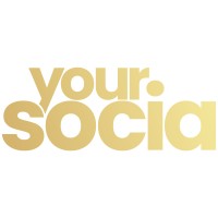 Your Socia logo, Your Socia contact details