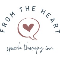 From the Heart Speech Therapy Inc. logo, From the Heart Speech Therapy Inc. contact details