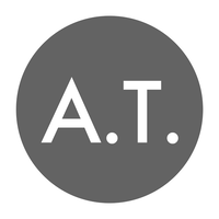 A.T.living logo, A.T.living contact details