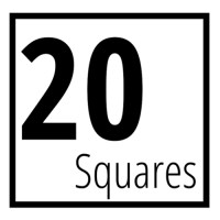 20 Squares logo, 20 Squares contact details