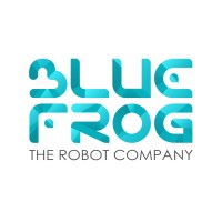 BLUE FROG ROBOTICS logo, BLUE FROG ROBOTICS contact details