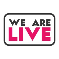 We Are Live logo, We Are Live contact details