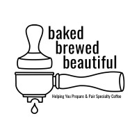 Baked, Brewed, Beautiful logo, Baked, Brewed, Beautiful contact details