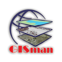 GISman logo, GISman contact details