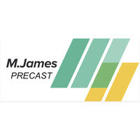 M.James Precast logo, M.James Precast contact details