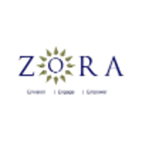 The Zora Group logo, The Zora Group contact details