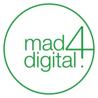 mad4digital logo, mad4digital contact details