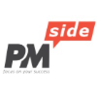 PM side logo, PM side contact details