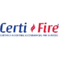 CertiFire logo, CertiFire contact details