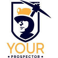 Your Prospector logo, Your Prospector contact details