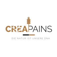 CREA'PAINS logo, CREA'PAINS contact details