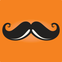 Mustachio logo, Mustachio contact details