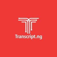 Transcript dot NG logo, Transcript dot NG contact details