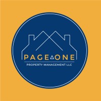 Page One property management logo, Page One property management contact details