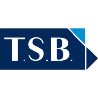 T.S.B. logo, T.S.B. contact details