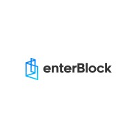 enterBlock logo, enterBlock contact details