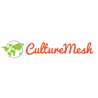 CultureMesh logo, CultureMesh contact details